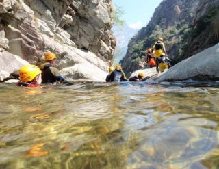  Alberca natural en el cañón del Torrent de Fer 